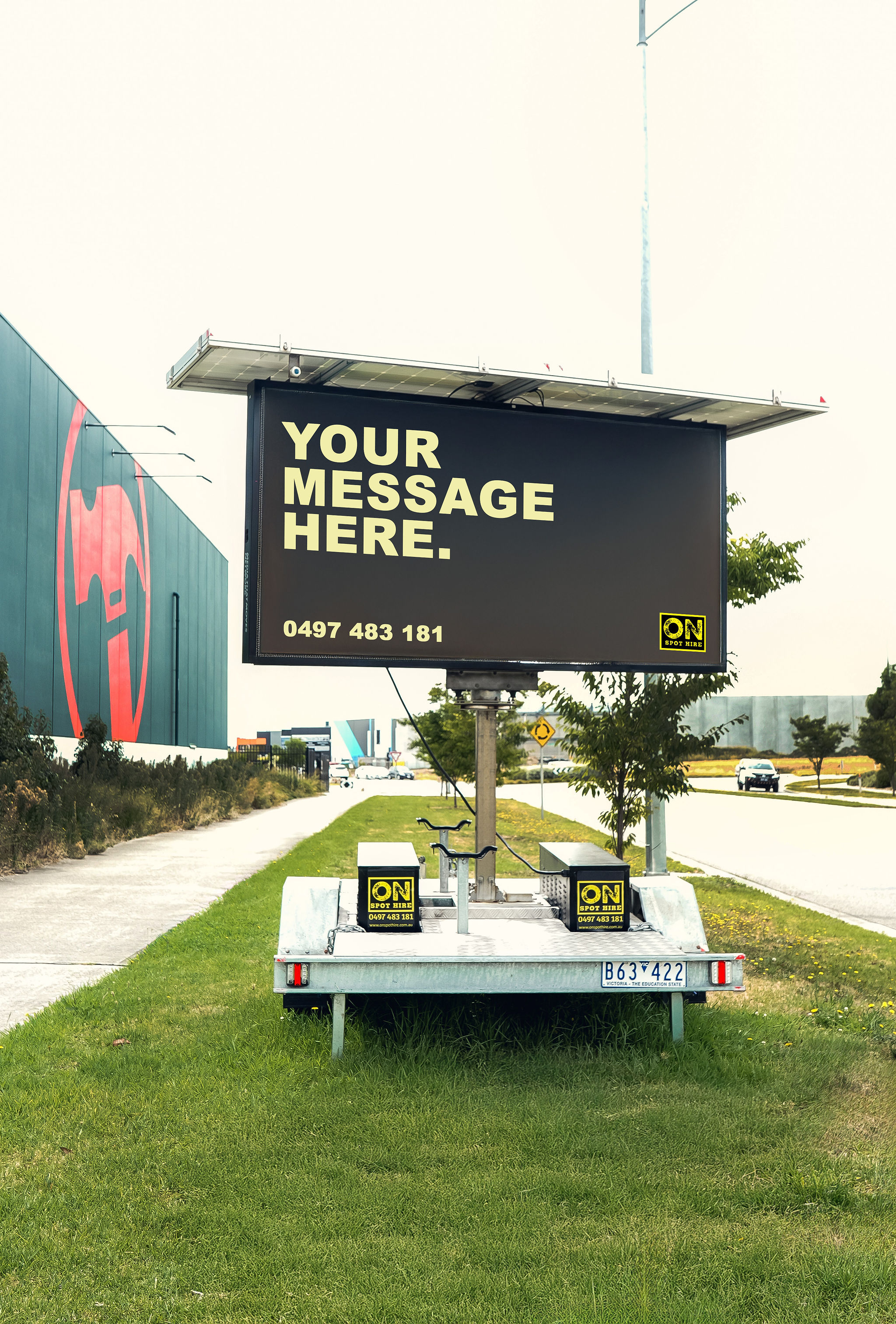 Solar24 video board in use at a Melbourne retail location